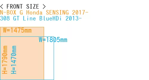 #N-BOX G Honda SENSING 2017- + 308 GT Line BlueHDi 2013-